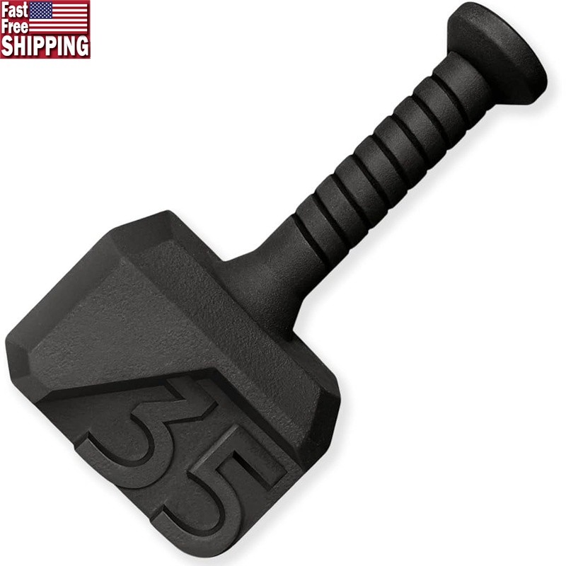 Hammer Kettlebell Set 35lbs Heavy Weight Non Slip Grip Strength Training New