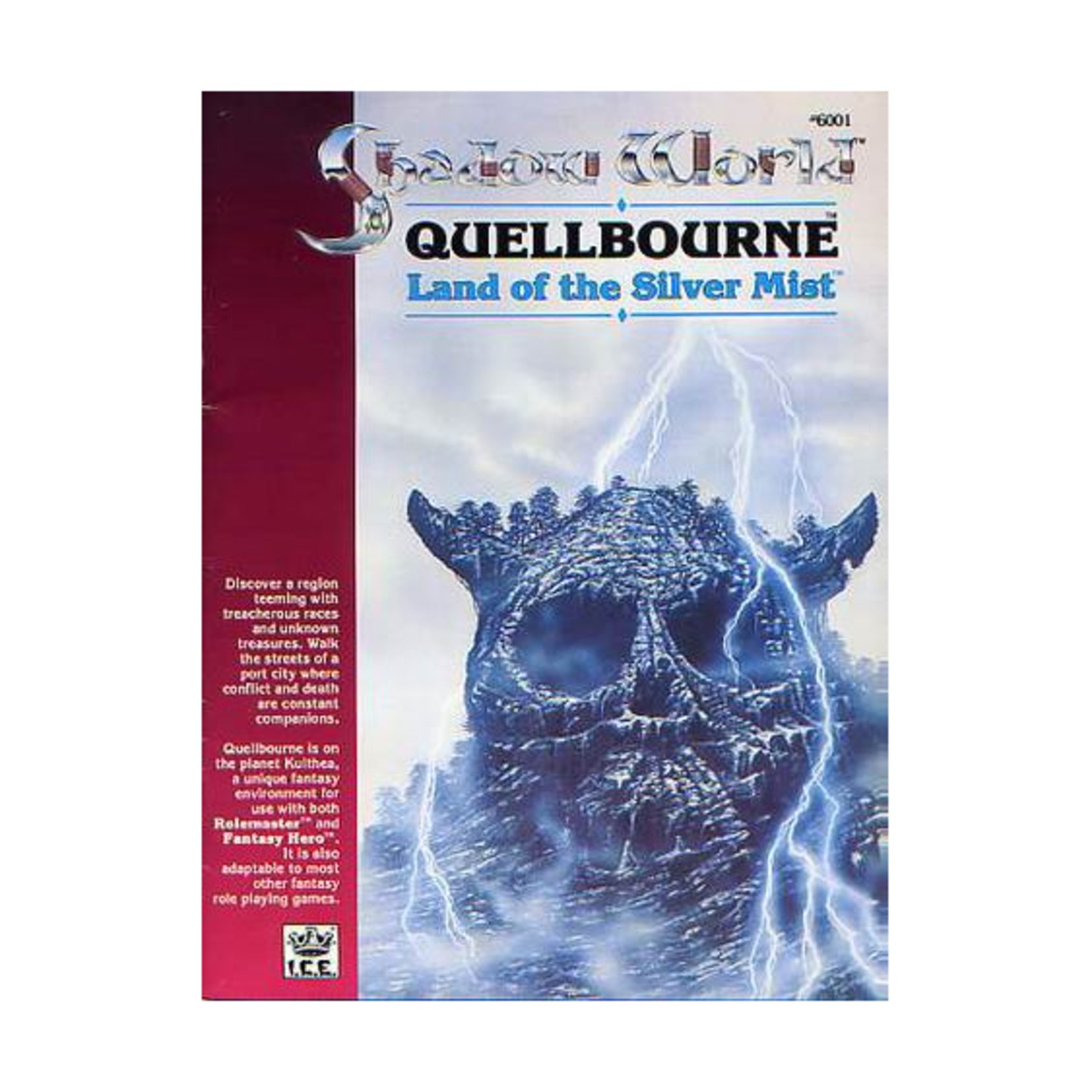 ICE Shadow World Quellbourne - Land of the Silver Mist VG