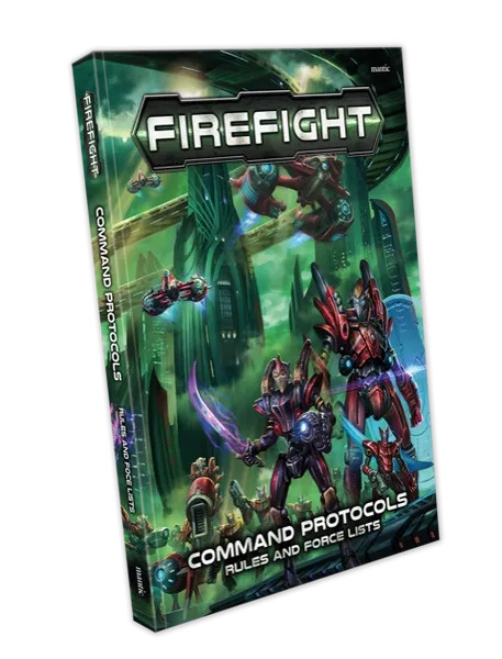 Firefight: Command Protocols – Book & Counters