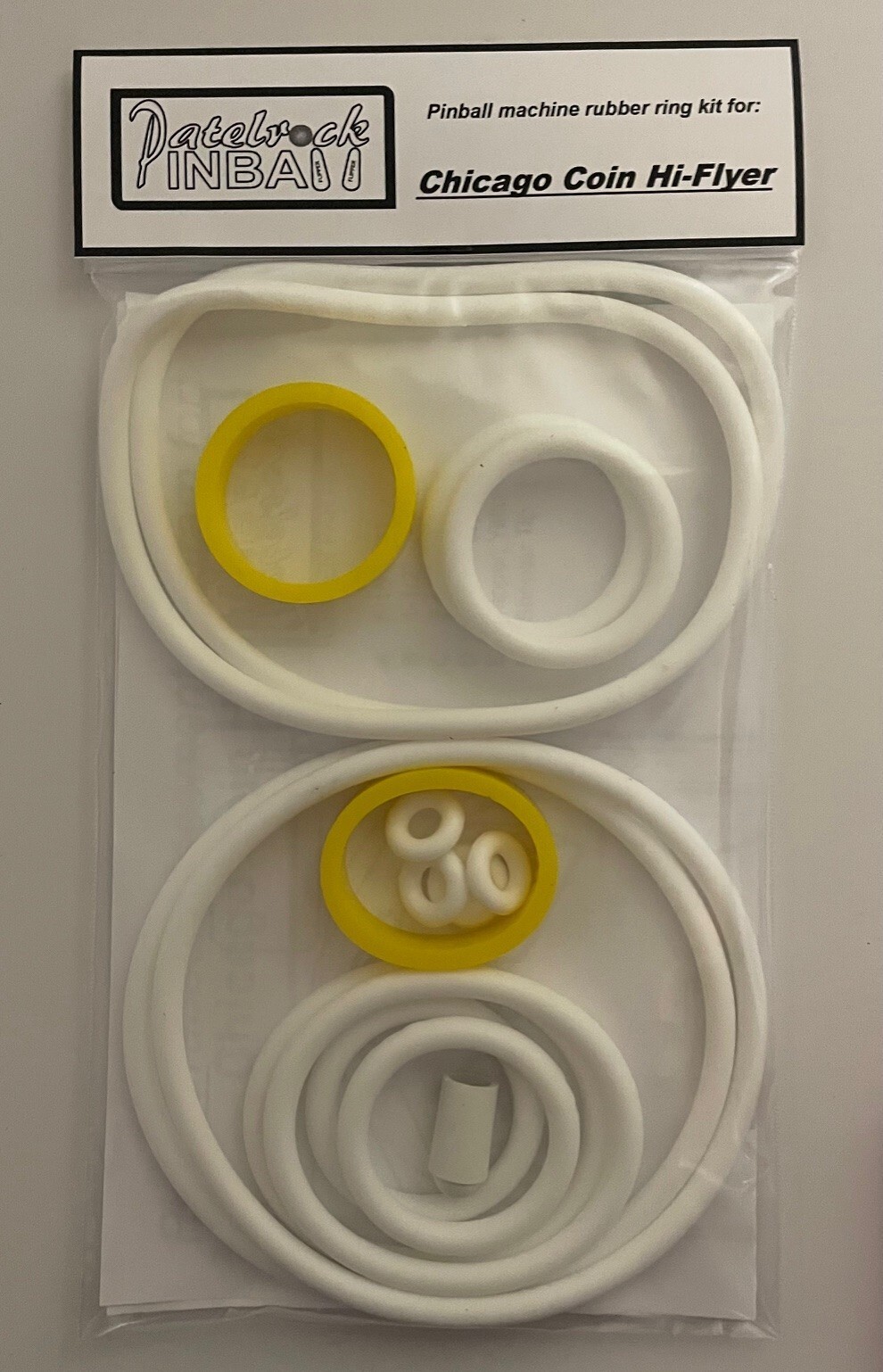 1974 Chicago Coin Hi-Flyer Pinball Machine Rubber Ring Kit