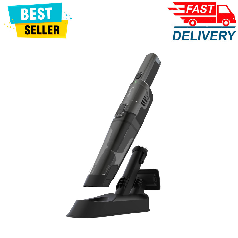 IonVac PowerMax Cordless Handheld Vacuum Cleaner USB Charging with Attachments