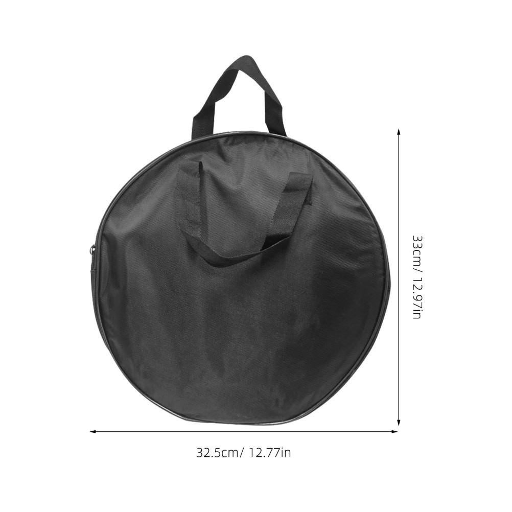 Practice Drum Pad Set Compact Storage Bag Cymbal Dividers Covers