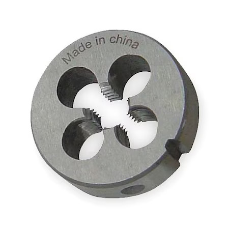 Rd Solid Die, Hss, No 10-24, 1 In Od,  2Lwu3