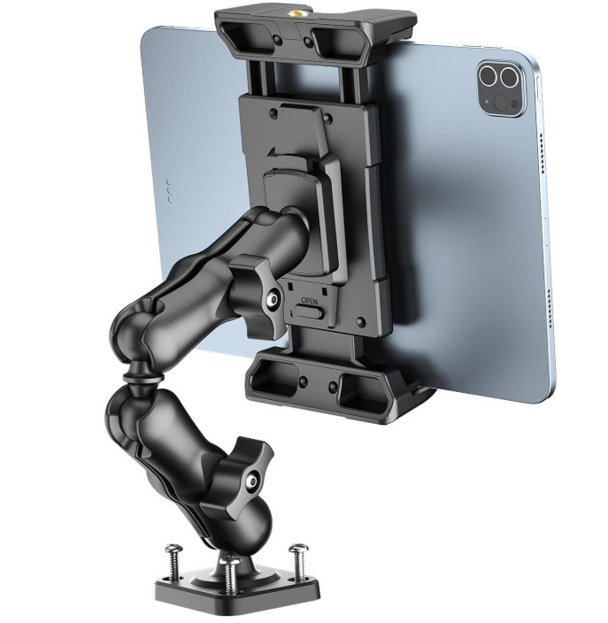 Soporte Giratorio para Tablet con Brazo Ajustable de 8" para Vehículos