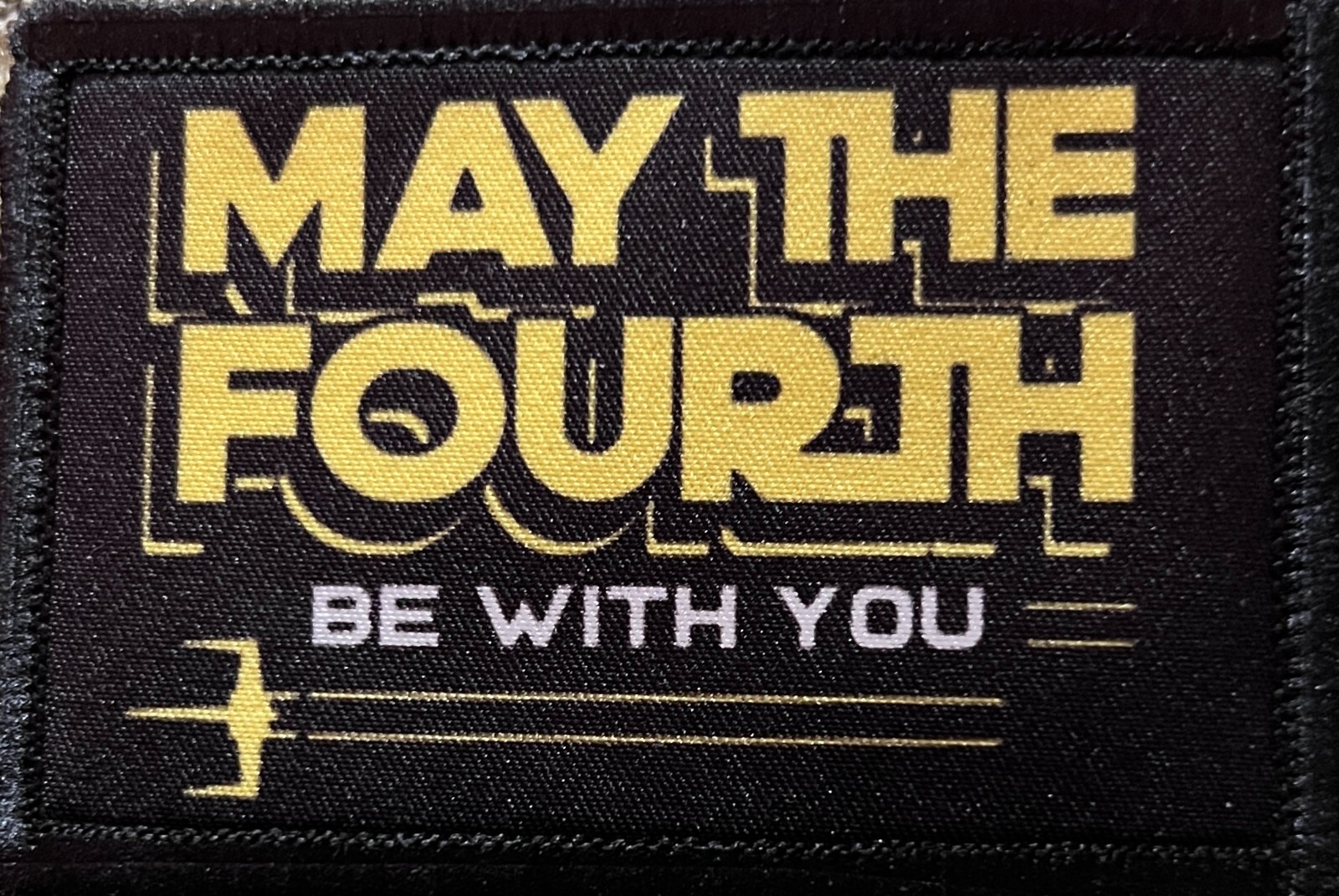 Oga's Cantina Ranco Coaster PATCH Hook and loop Morale Patch