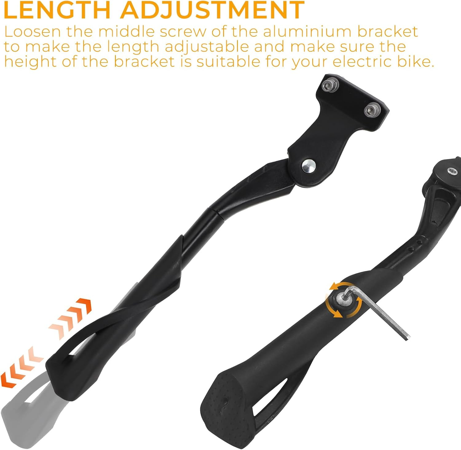 Kickstand for Super 73 Electric Bike Kick Stand Side Support Stand for Super 73