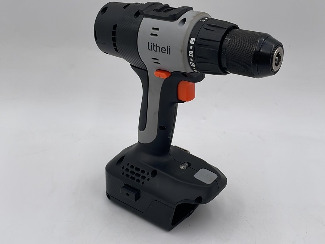 Litheli 20V Cordless Drill & 64-Piece Home Tool Kit (NO Battery)