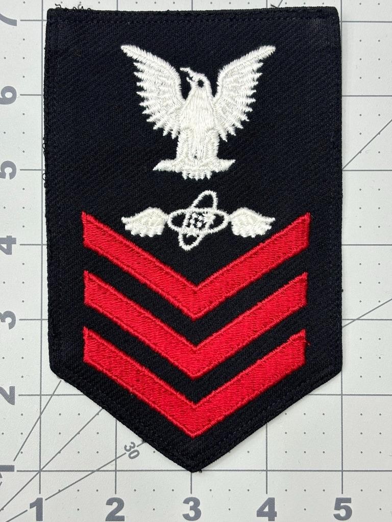 USN Aviation Electronics Technician 1st Class Rate Patch Inv# K7616