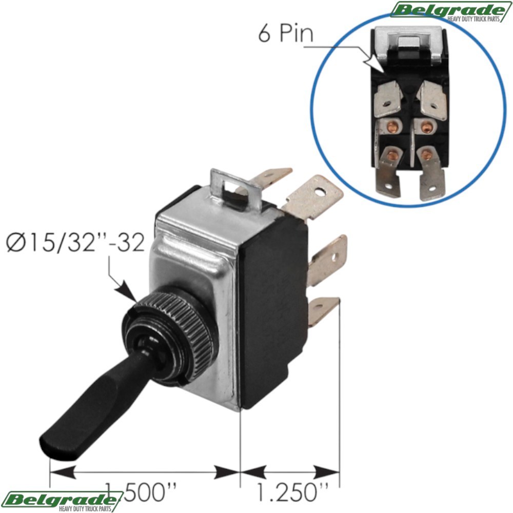 577.46601 Headlamp Control Switch Replaces 8956K895 A6815450622 - FLD