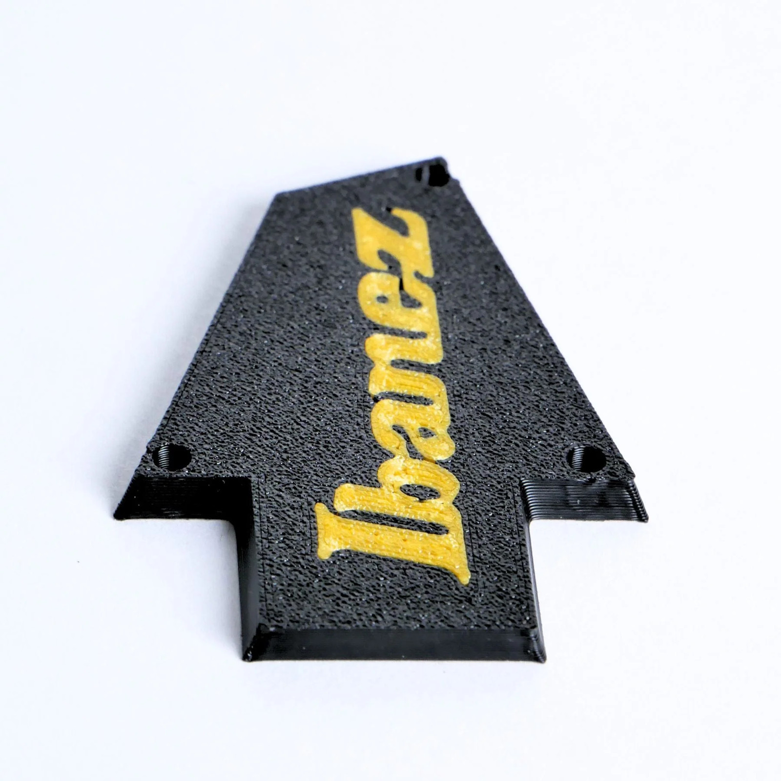 Ibanez Truss Rod Cover – “Classic Logo” (Gold & Black) for RG & JEM Guitars