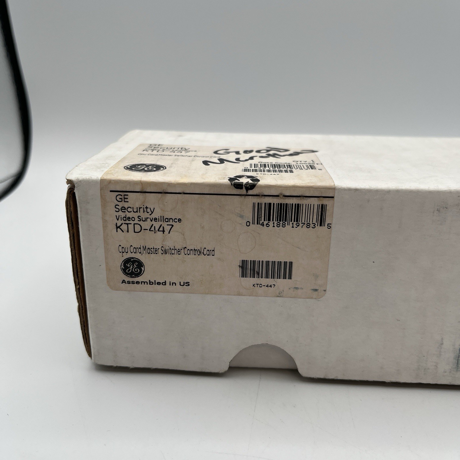 BRAND NEW!! GE Security CPU Card Master Switcher Control Card - KTD-447