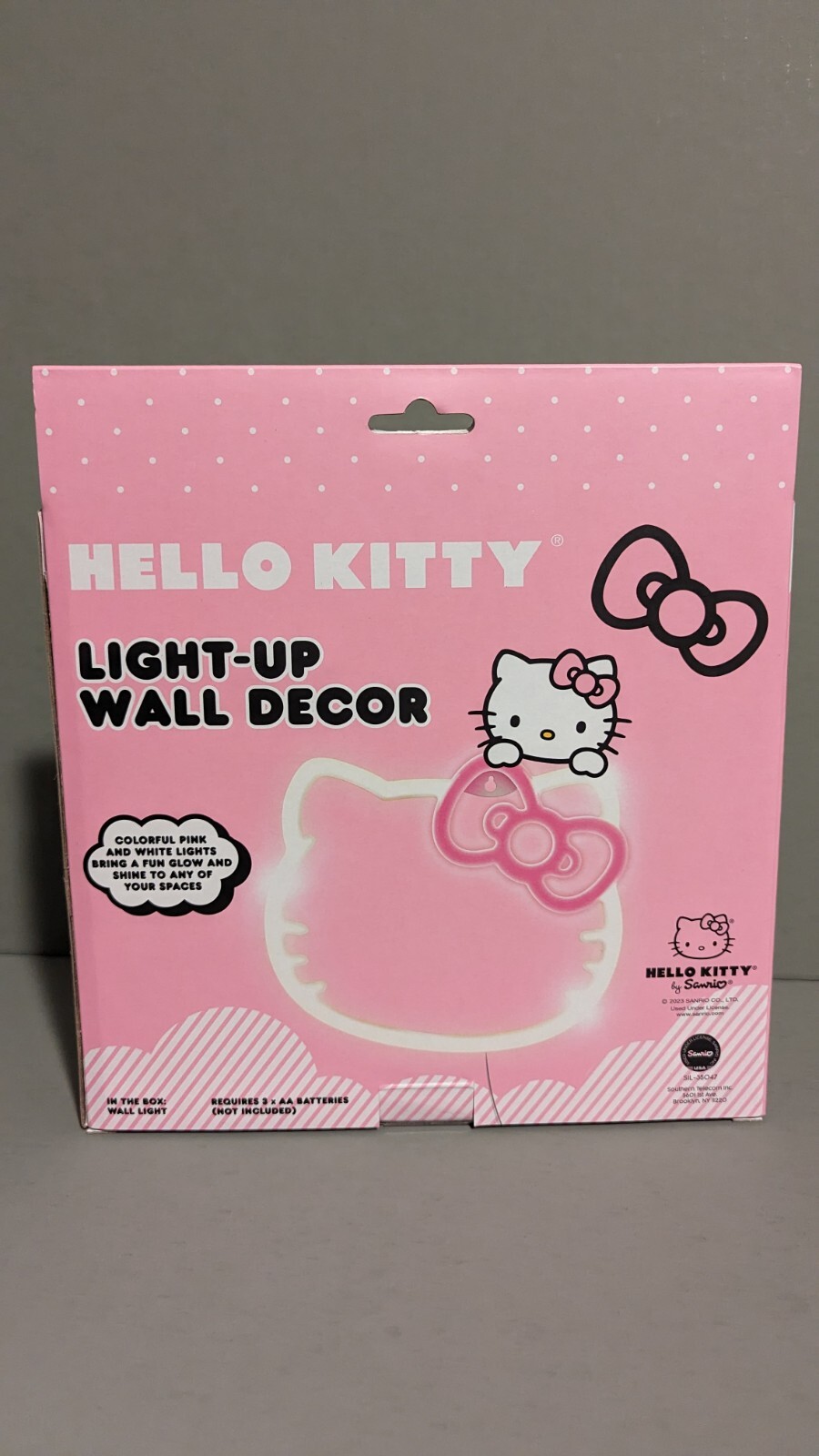 Hello Kitty - Pink & White - Neon LED Light - USB Powered