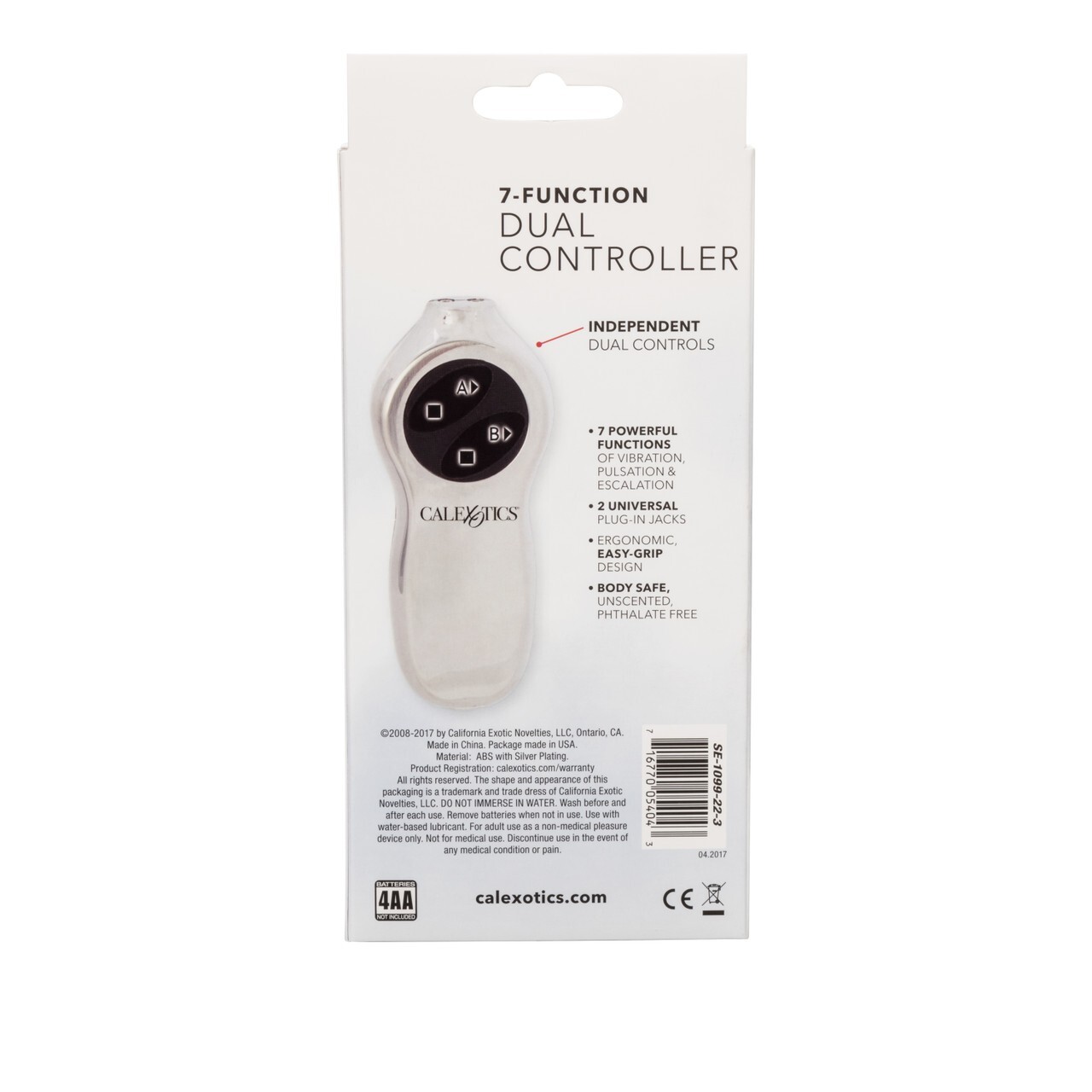 Sterling Collection 7 Function Remote Control by CalExotic / Attachment SOLD SEP