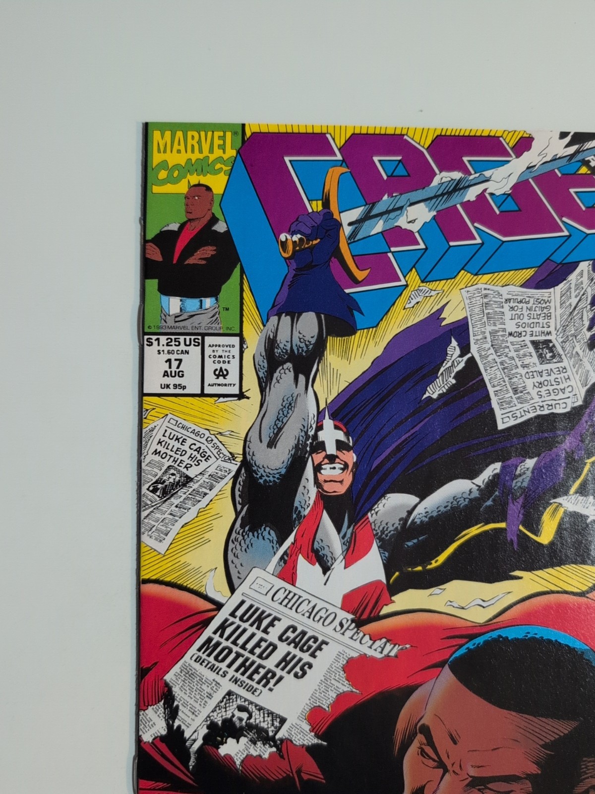 Cage #17 Marvel Comics 1992 DOLLAR Comic Sale