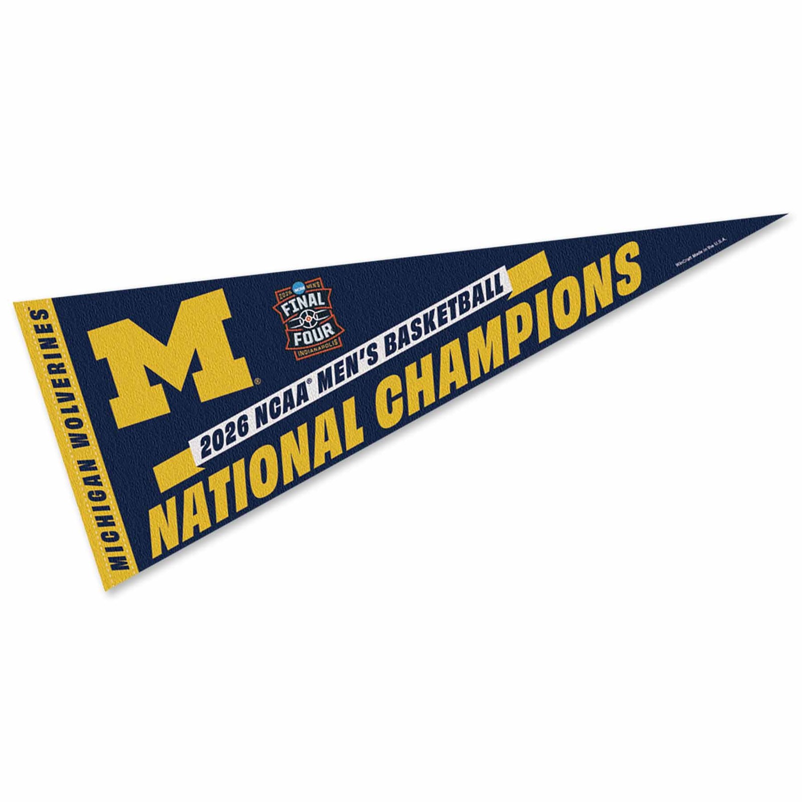 Michigan Team University Wolverines 2026 Basketball National Champions Full