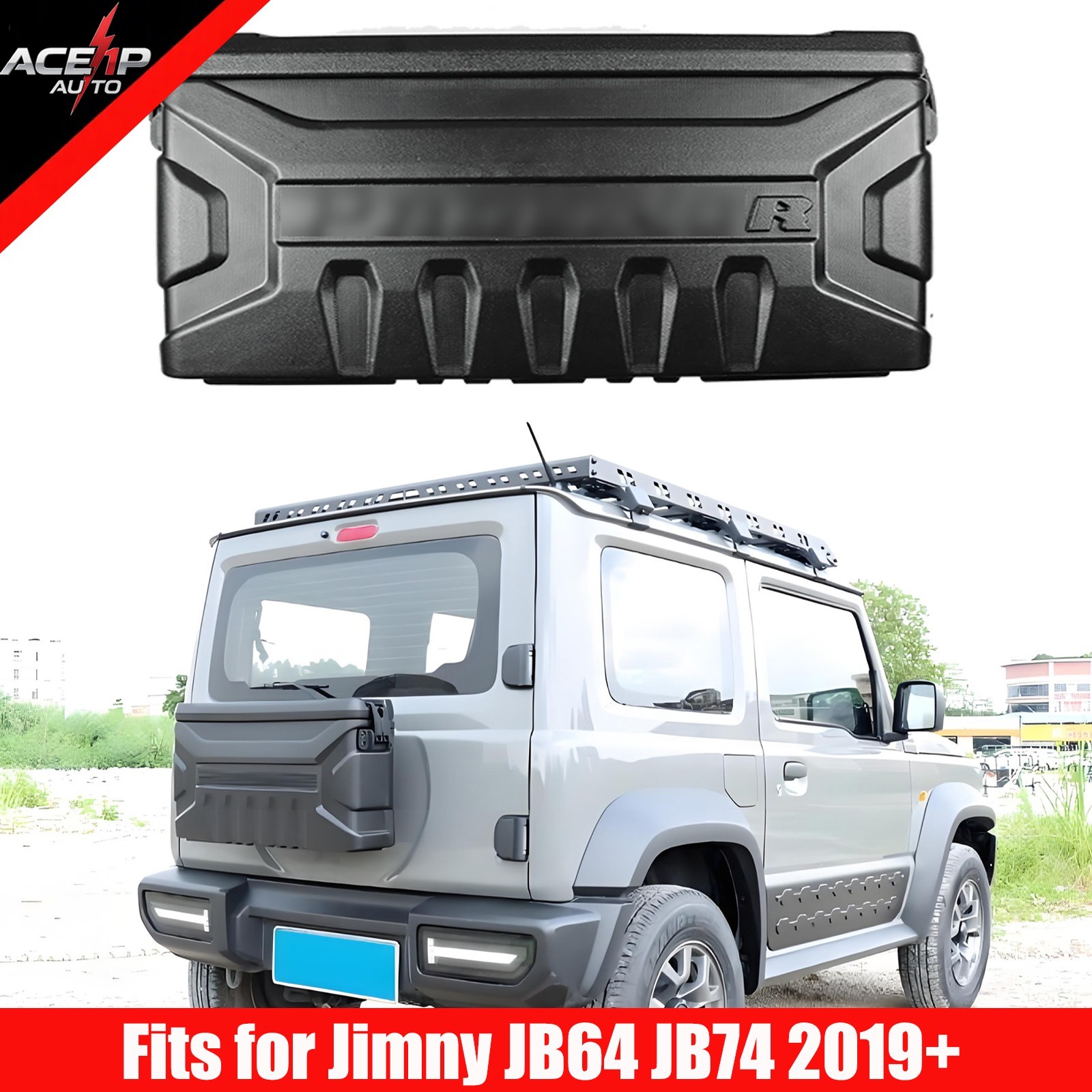 Rear Door Tailgate Tool Storage Organizers Box Toolbox Fits for Jimny 2019-2026
