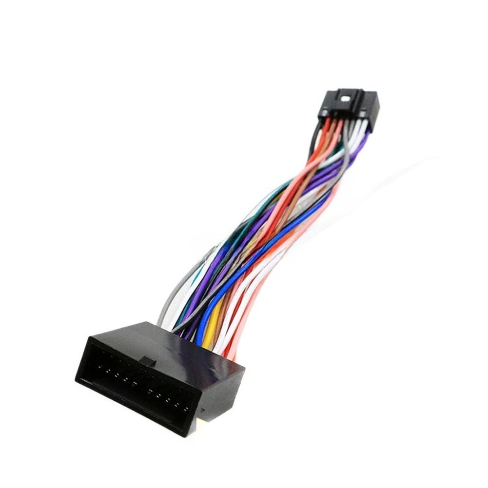 Car Audio Upgrade 16P-20P Converter Car Stereo Cable Male To Female Wiring