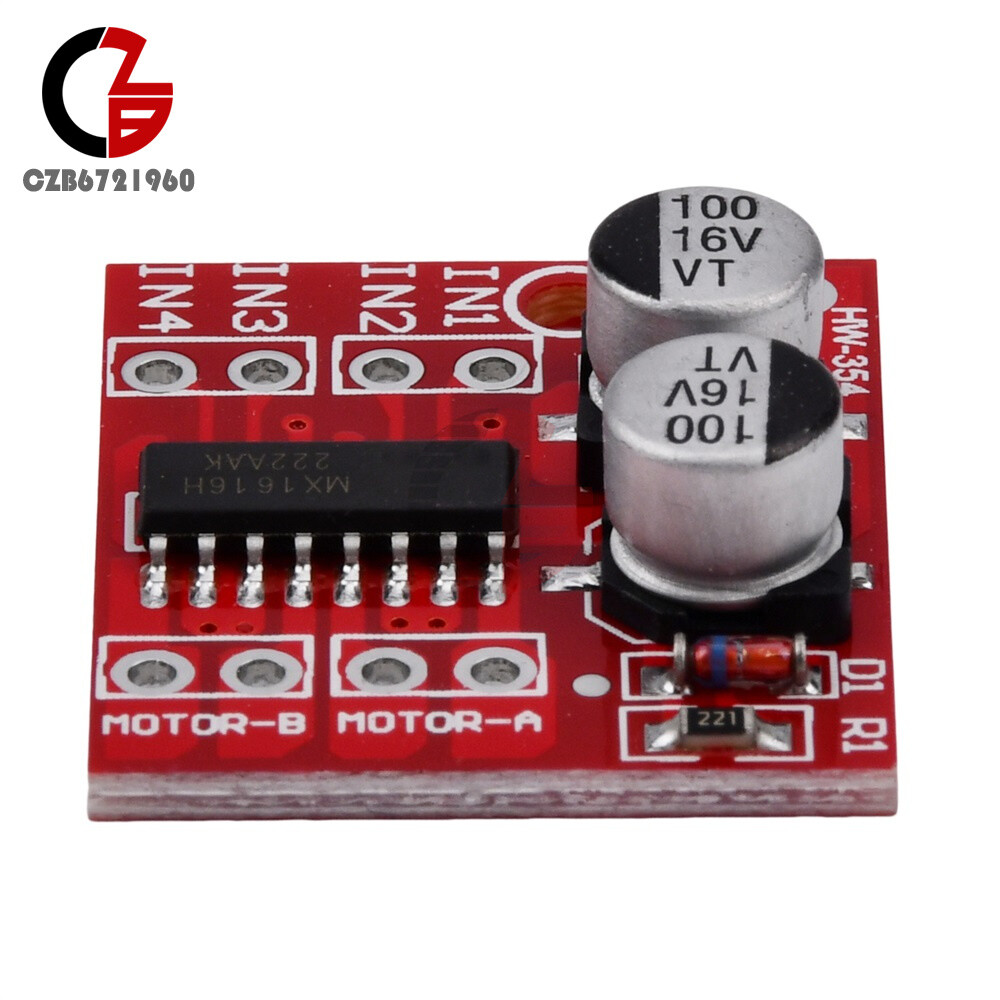 5PCS Dual H-bridge Motor Driver 1.5A Drive Module For DC / 2-Phase Stepper Motor