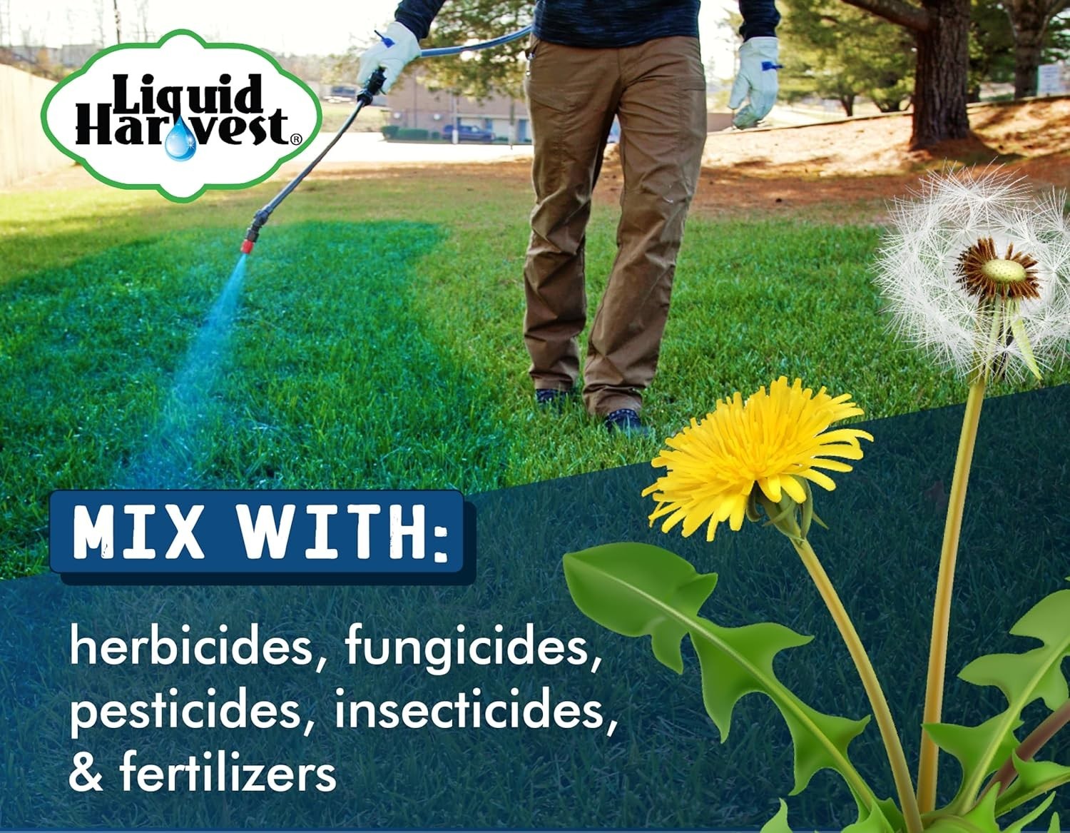 Visual Guide Spray Pattern Indicator for Accurate Weed Treatment Applications