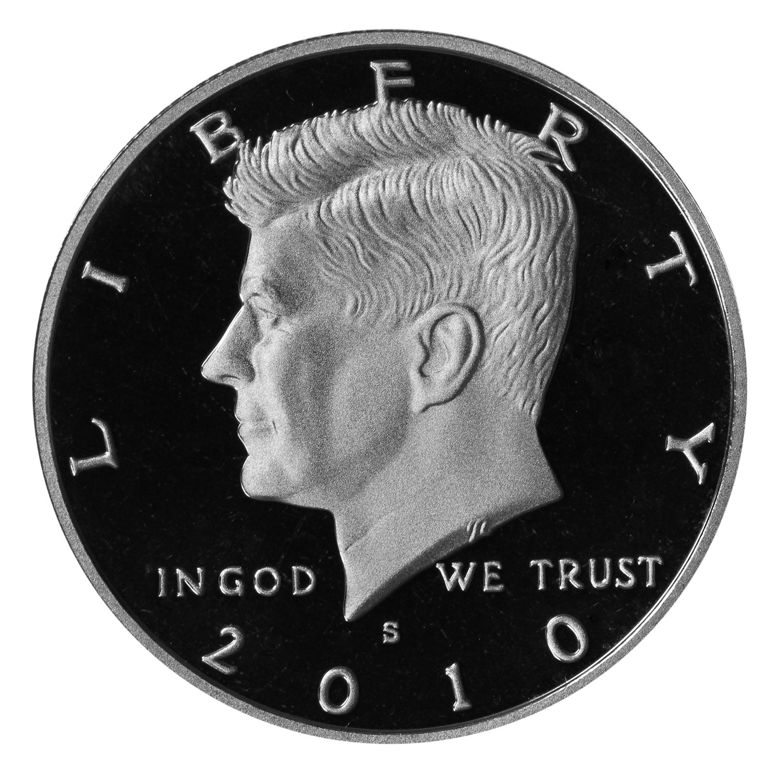 2010 S Kennedy Half Dollar Gem DCAM Proof CN-Clad