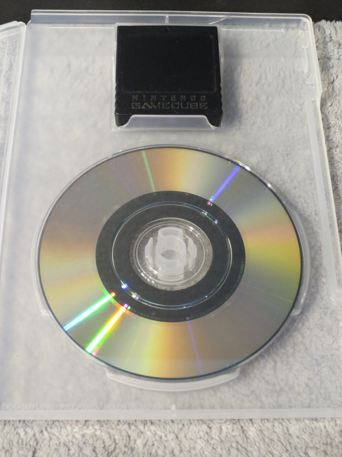 Nintendo GameCube Gameboy Player Start-Up Disc with Manual & Memory Card- Tested