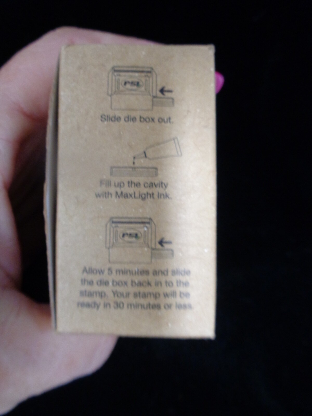 "Complimentary" Self Inking Stamp - New Old Stock