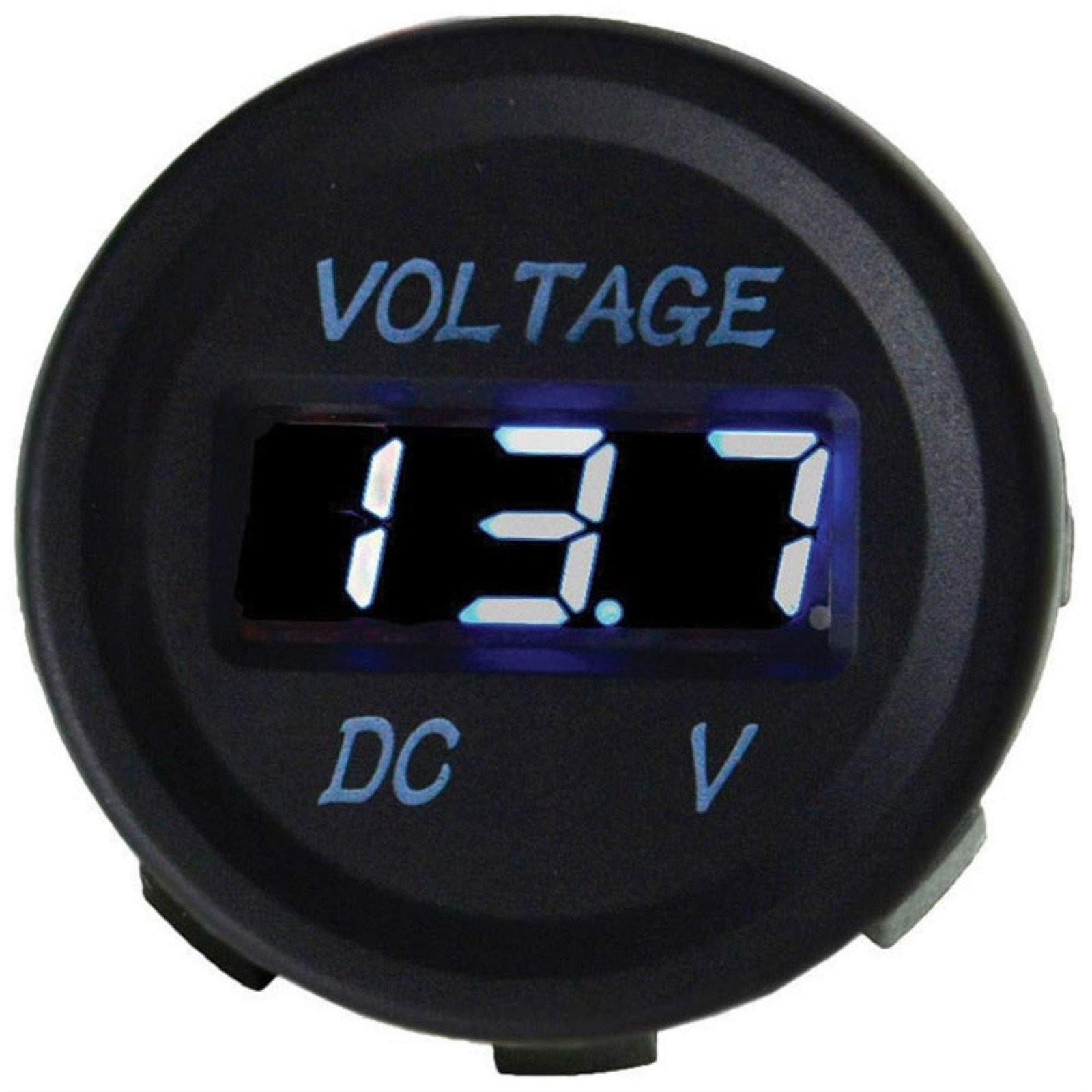 Audiopipe ISLDDVS12 Nippon Digital Voltmeter Socket Blue Led Display