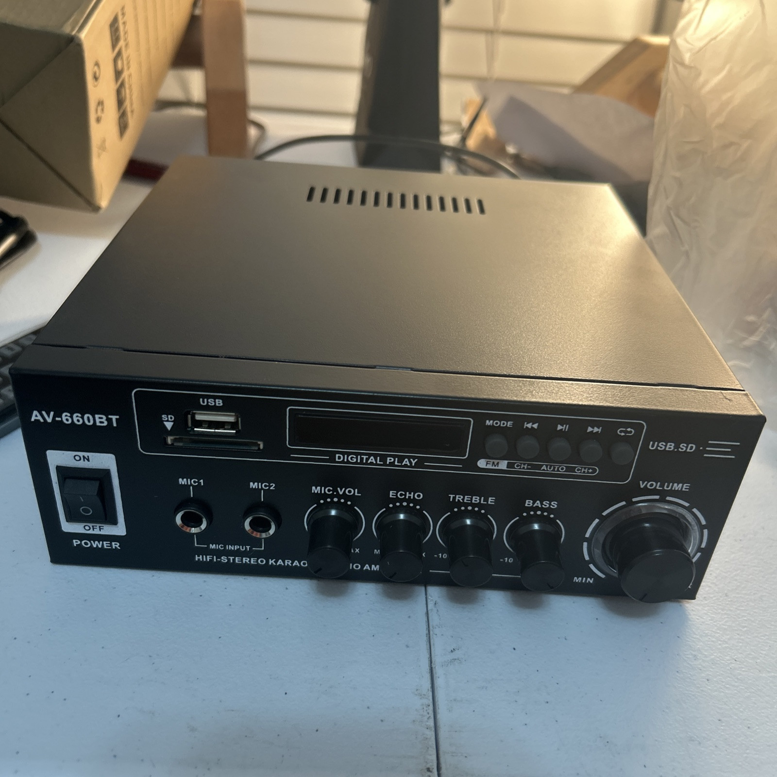 Audio Power Amplifier AV-660BT