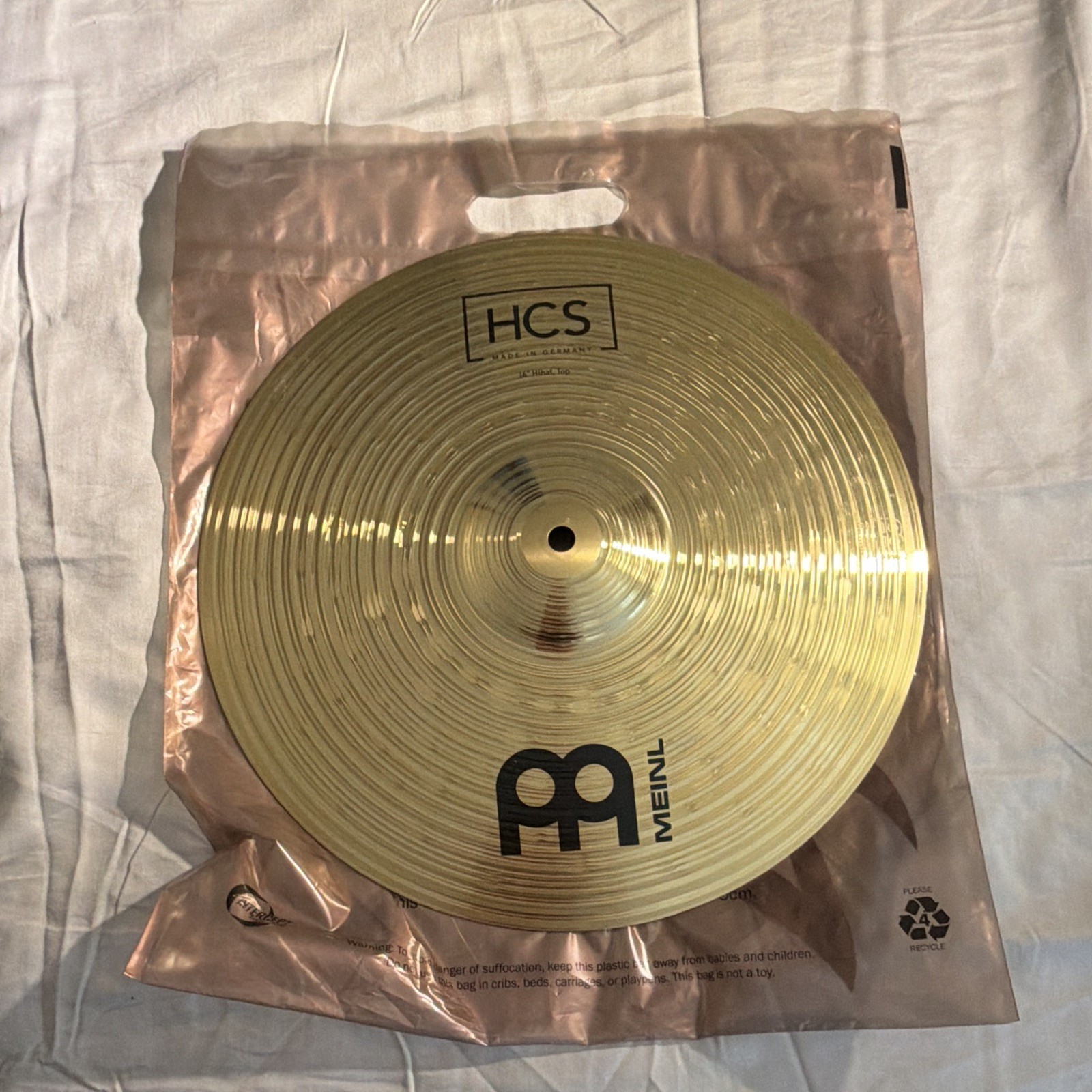 MEINL HCS 14 inch Hi-Hat Top Cymbal