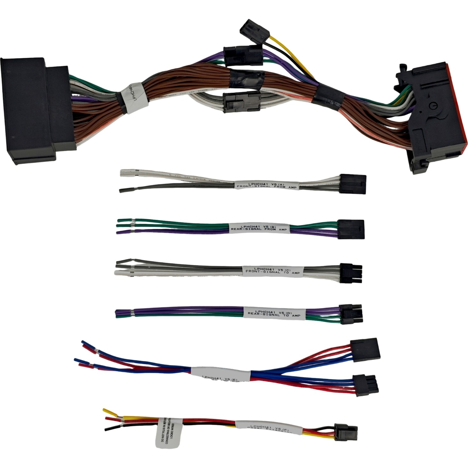 PAC LPHCH41 LocPro Advanced Amplifier Integration T-Harness Fit Chrysler 2013+