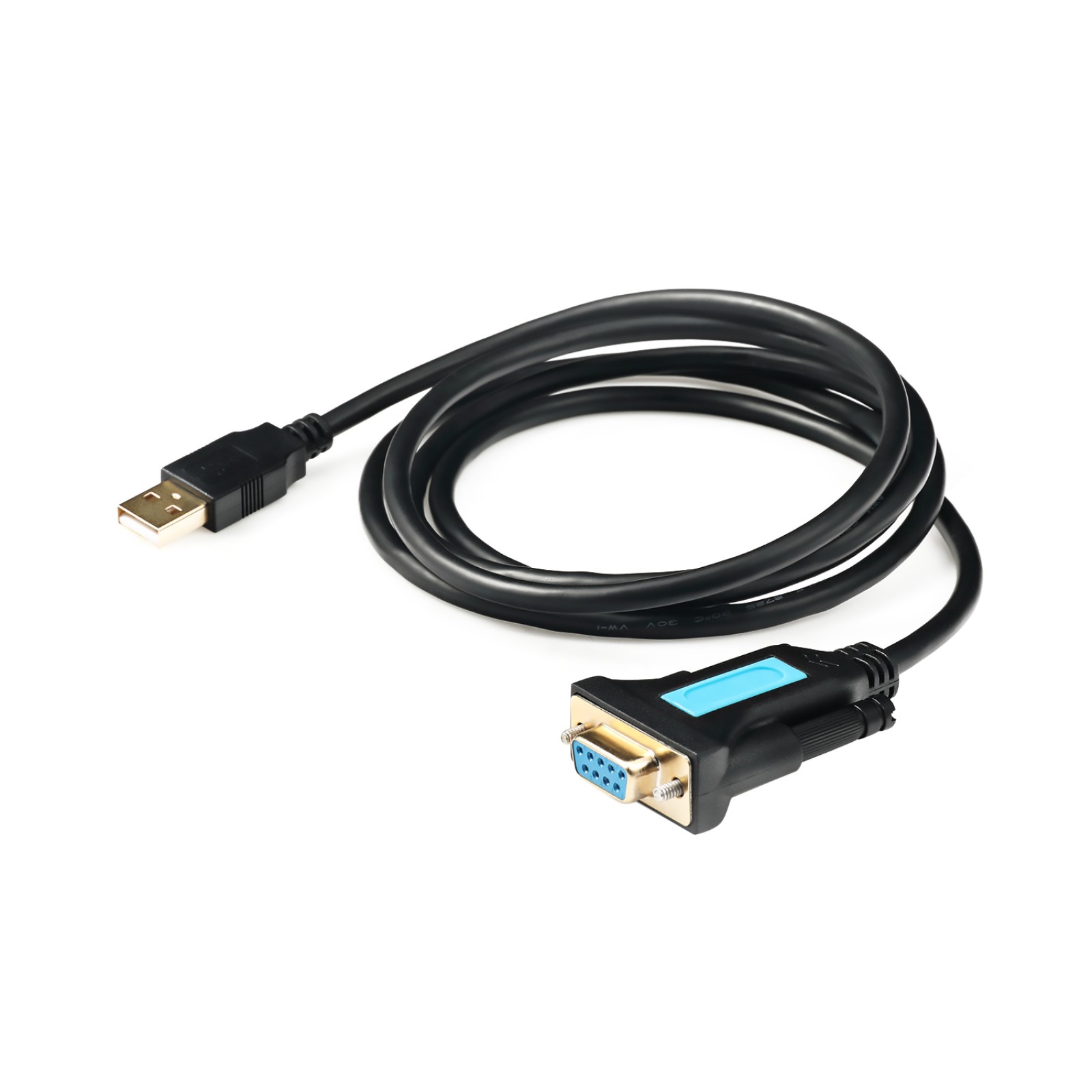 USB to RS232 Adapter with PL2303 Chipset, USB 2.0  to RS232 Female DB9