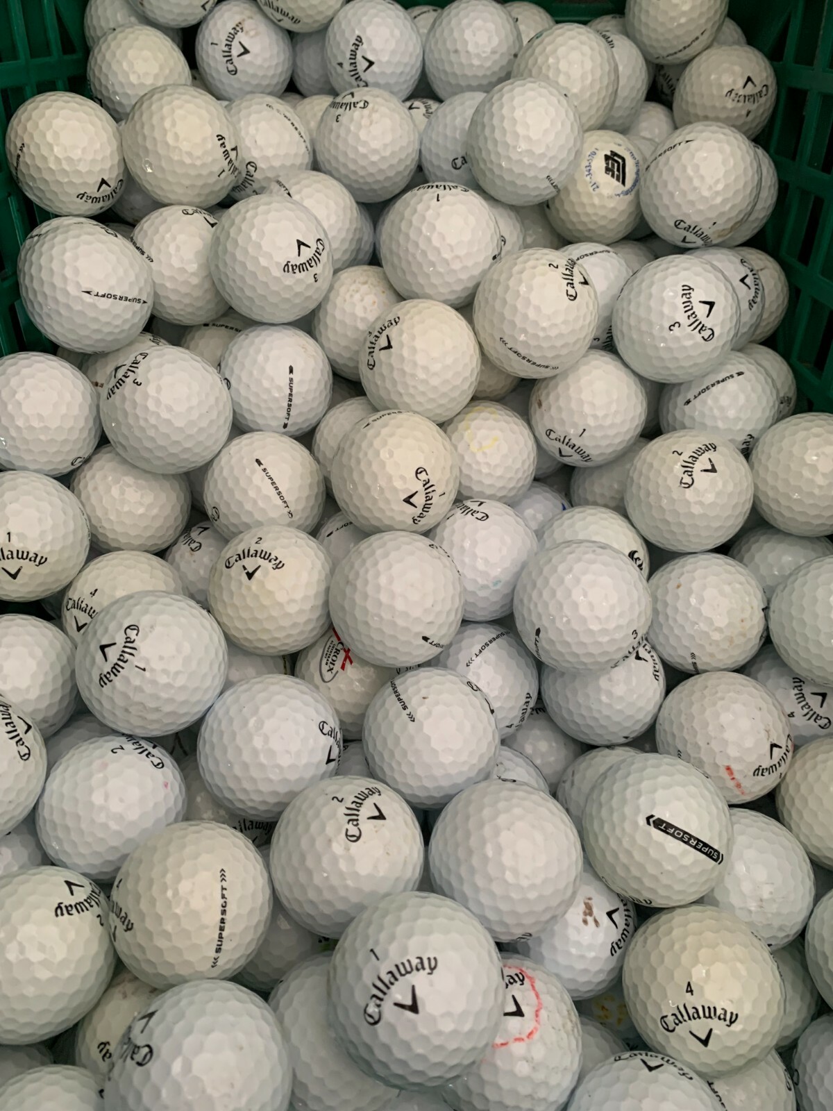50 Callaway Supersoft AAA Used Golf Balls - FREE SHIPPING