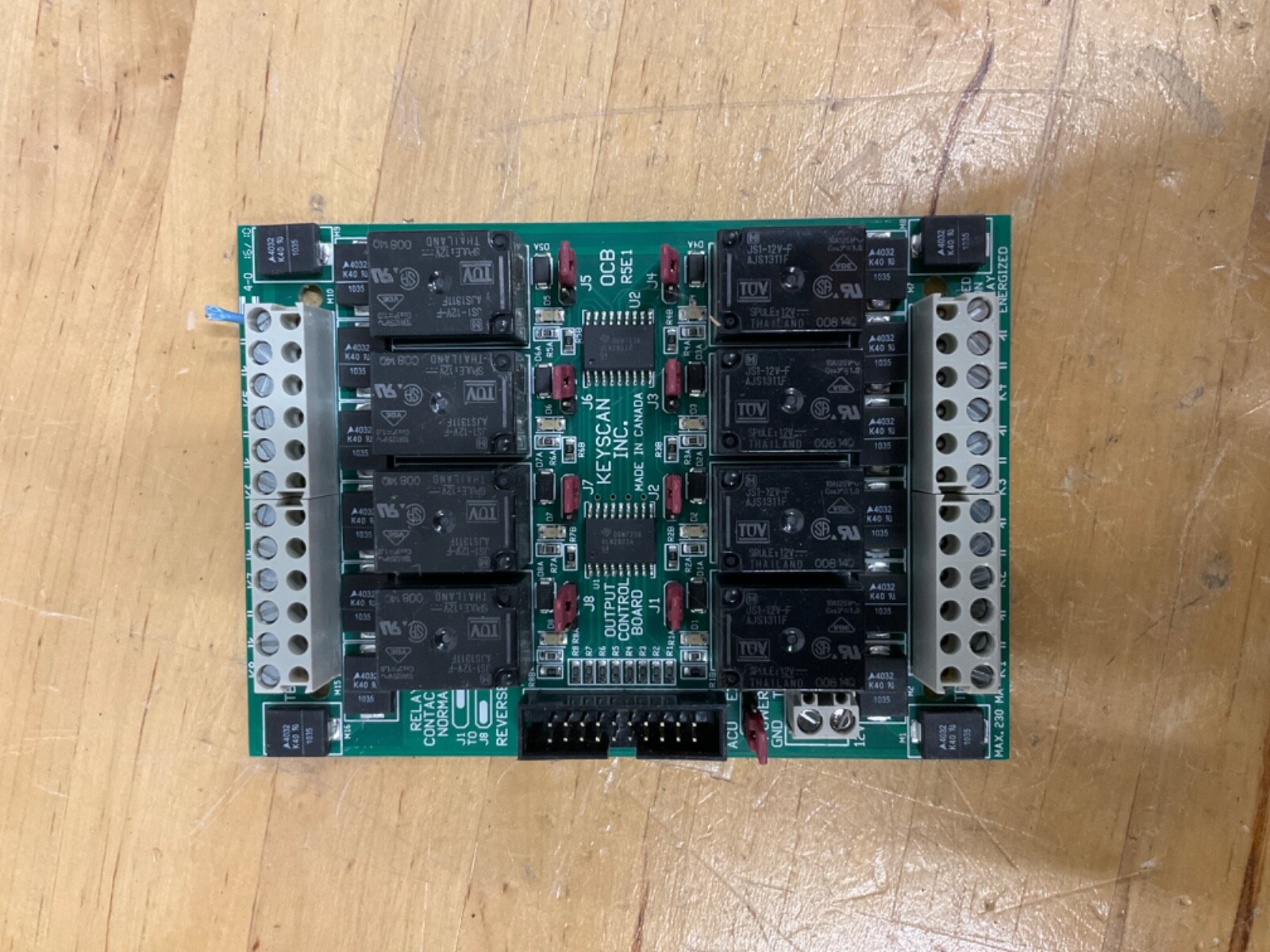 Keyscan Inc. Output Control Board OCB