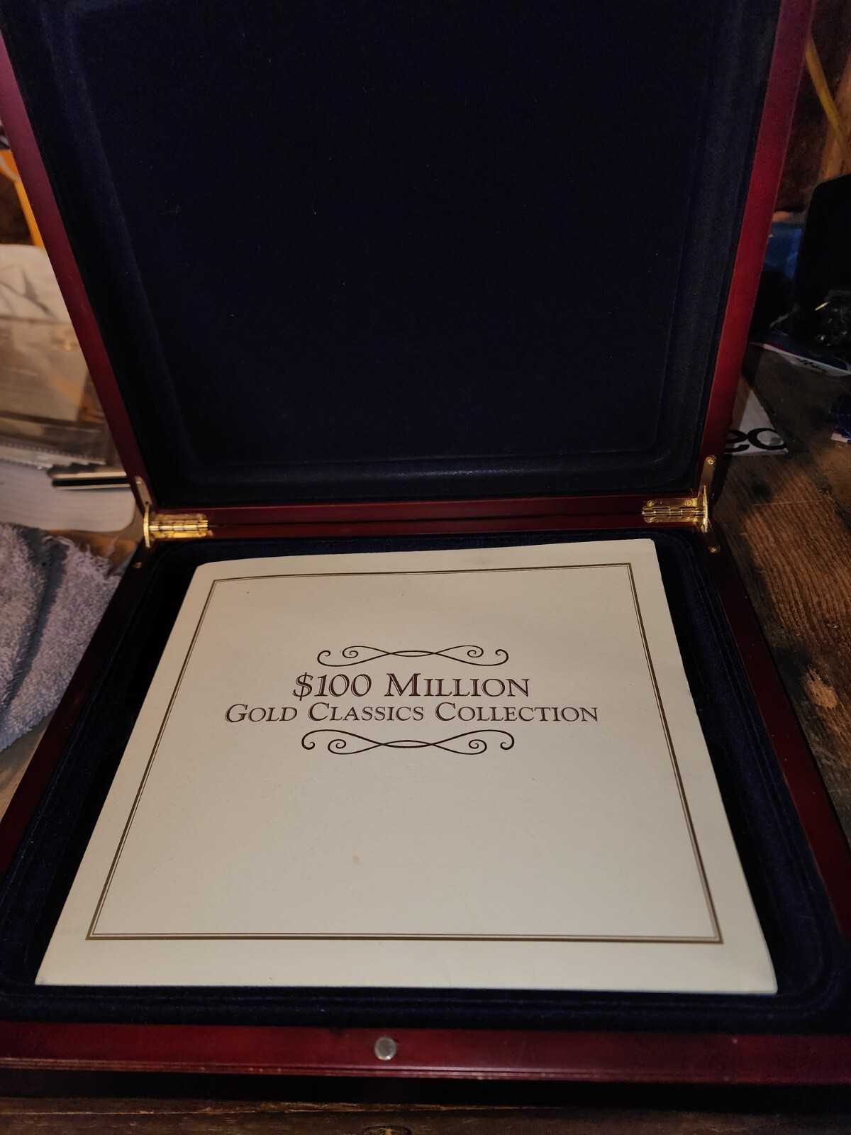 $100 MILLON GOLD CLASSIC COLLECTION COMMEMORATIVES OF AMERICAN HISTORY