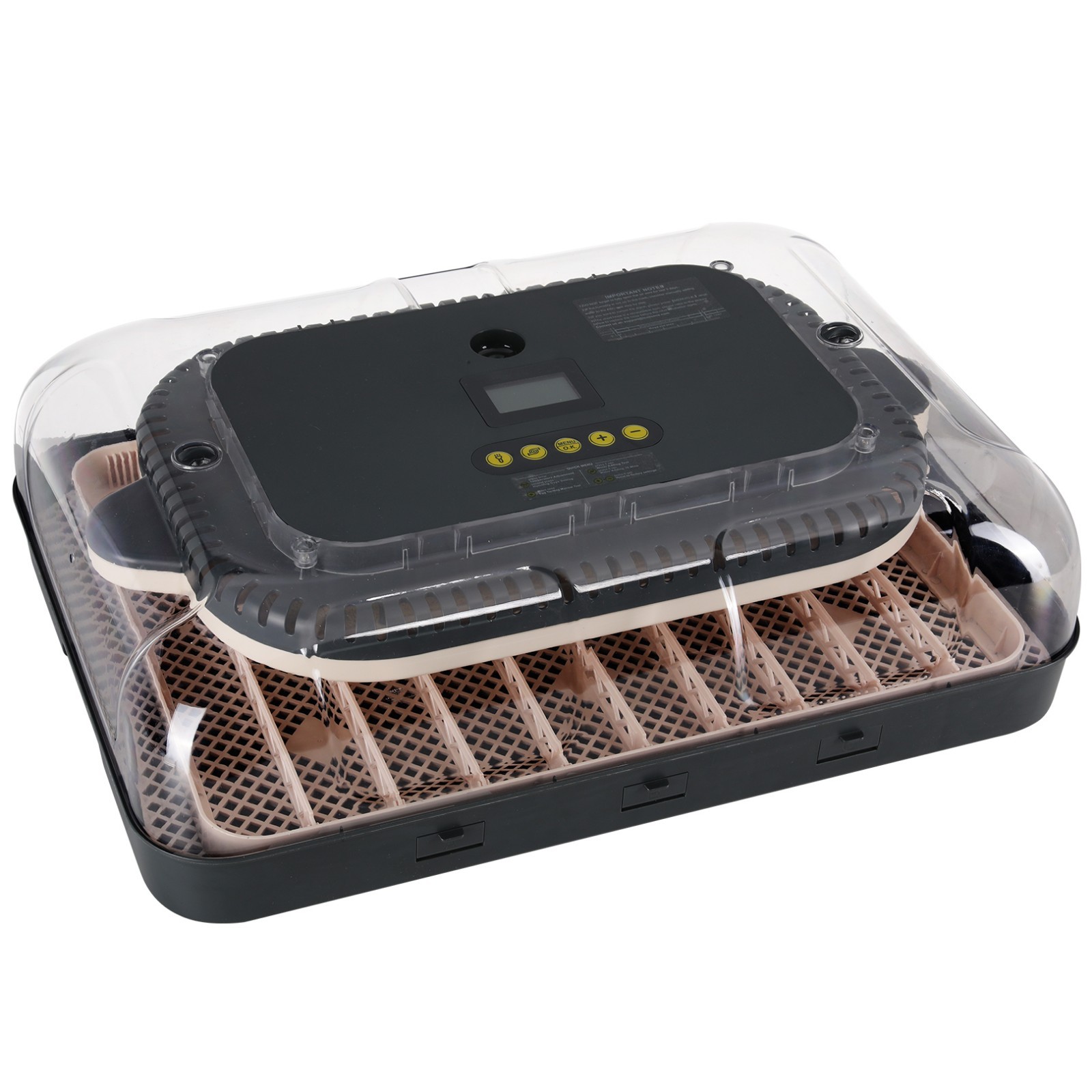 Fully Automatic 70 Egg Incubator Temperature Control Digital Chicken Egg Hatcher