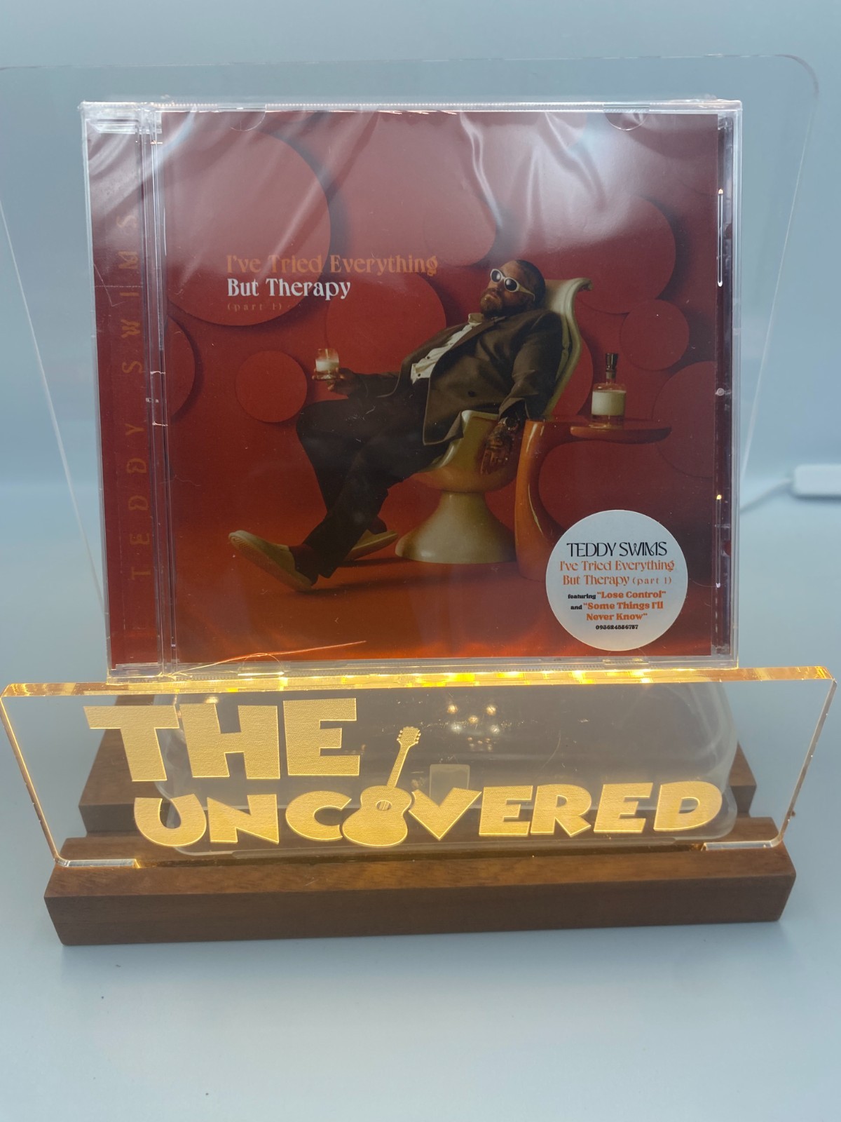CD - NEW SEALED  Cracked case.  Teddy Swims - I've Tried Everything But Therapy