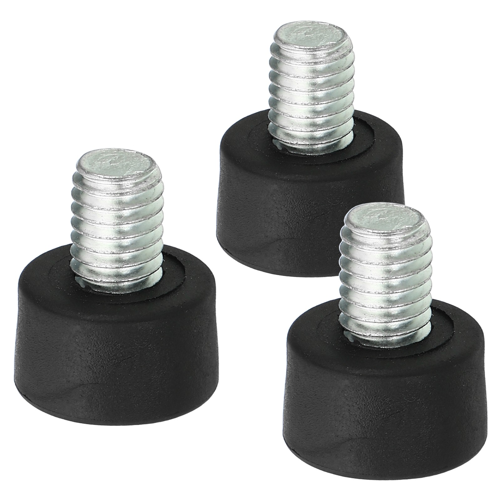3 Pack Universal 3/8" x 1" Rubber Tripod Feet Anti-Slip Tripod Replacement