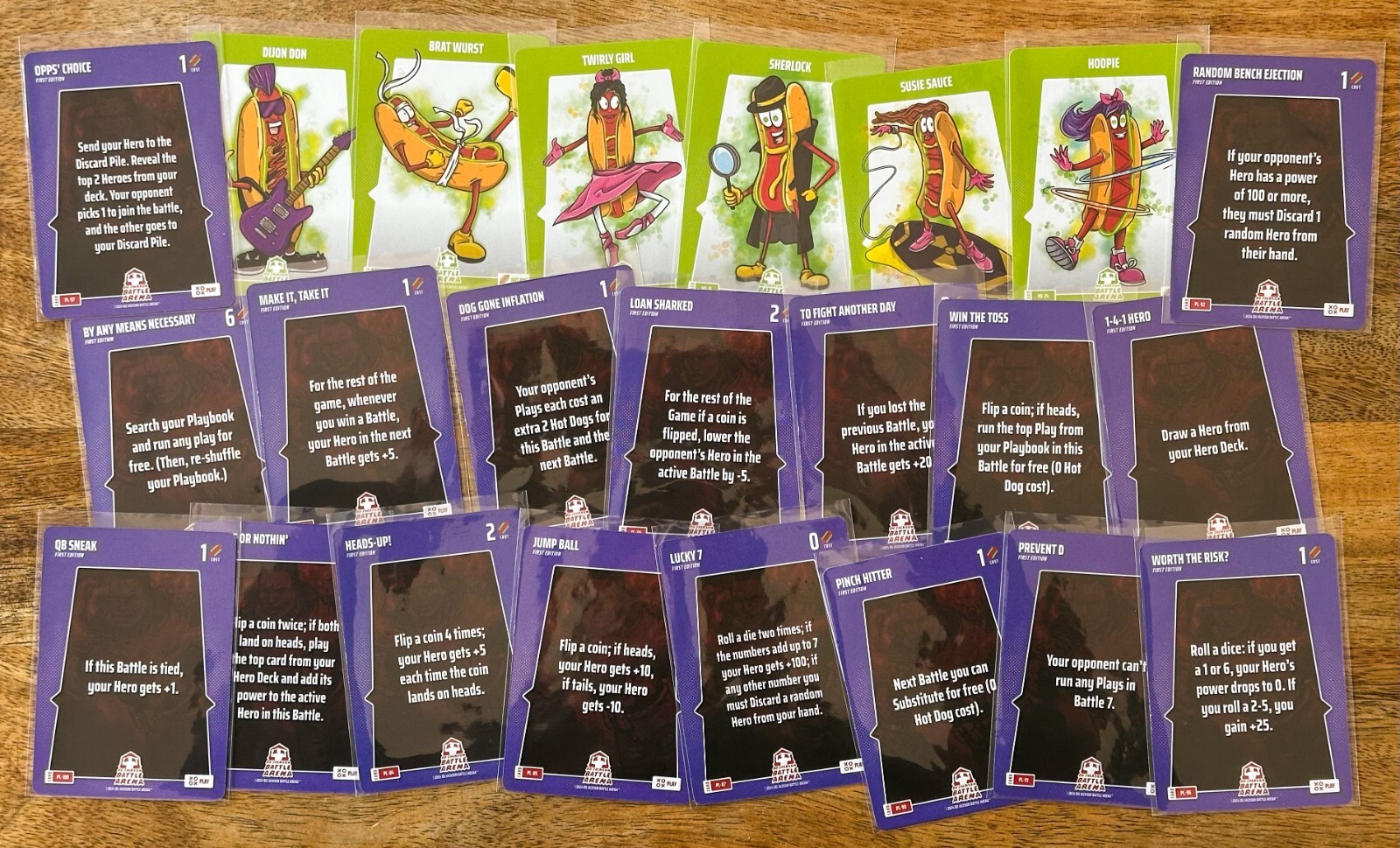 Bo Jackson Battle Arena - Hot Dogs & Plays - Pick Your Card - Complete Your Deck