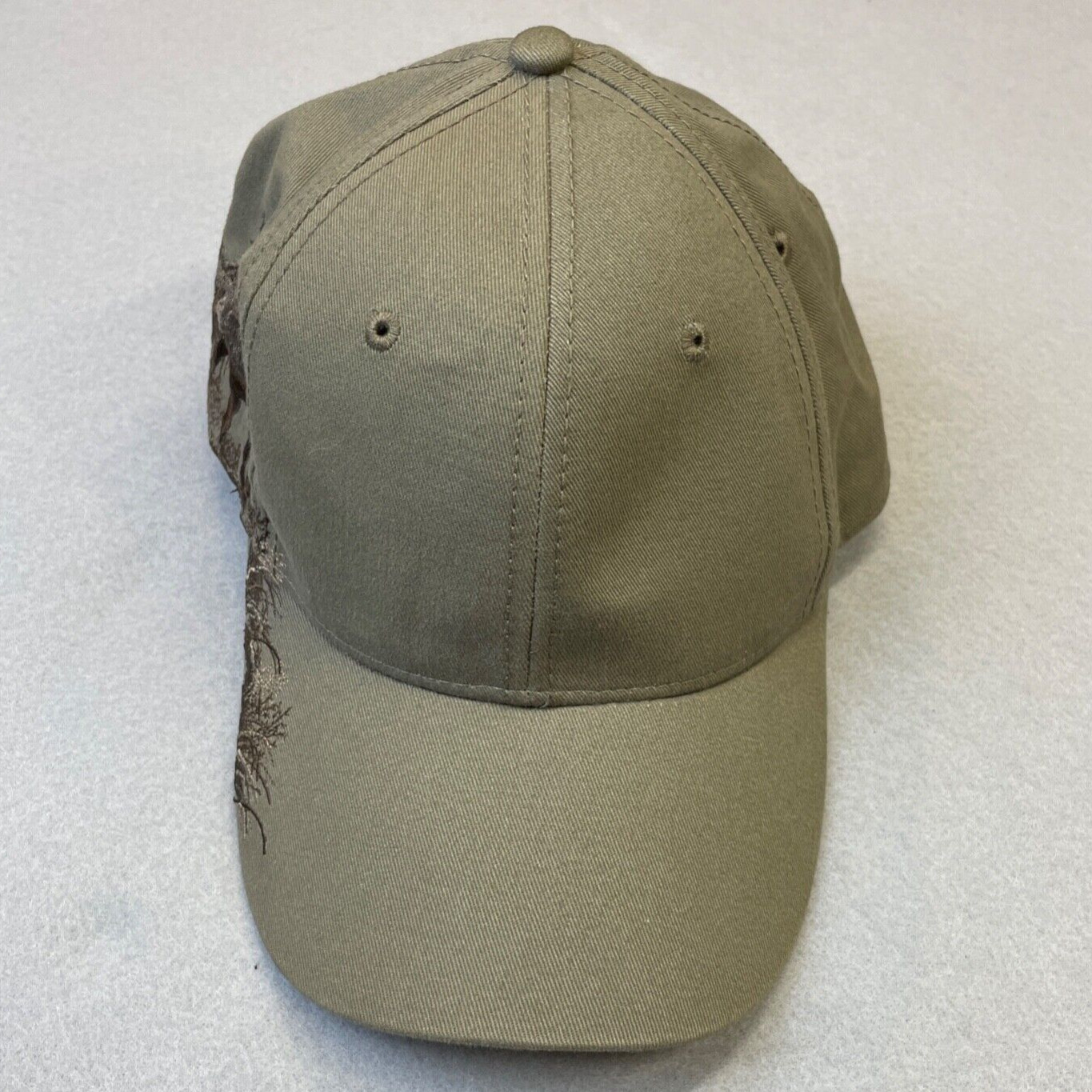 Dri-Duck Traders Ball Cap OS Brown Hunting Embroidered Mustangs Wildlife Series
