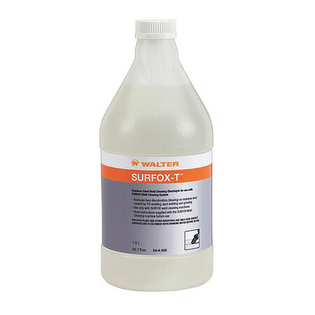 Walter Surface Technologies 54A005 Weld Cleaning Electrolyte,50.7 Oz.