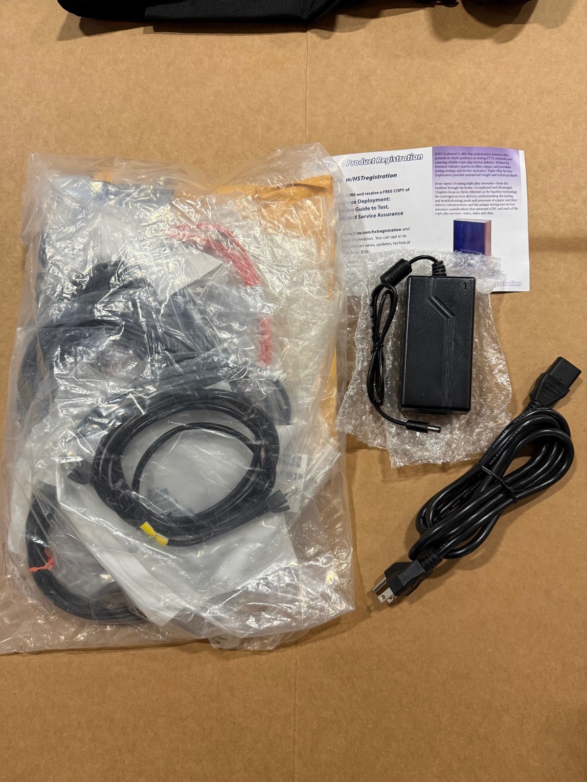 JDSU HST-3000 Handheld Services Tester + Ethernet T1/T3 SIM