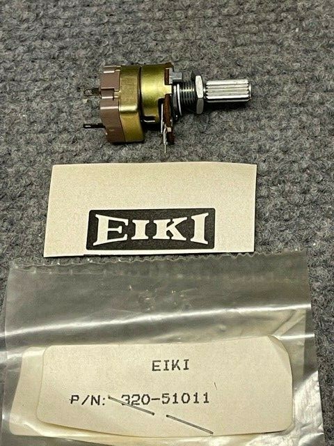 16mm EIKI Projector Part VOLUME CONTROL WITH SWITCH - #320-51011