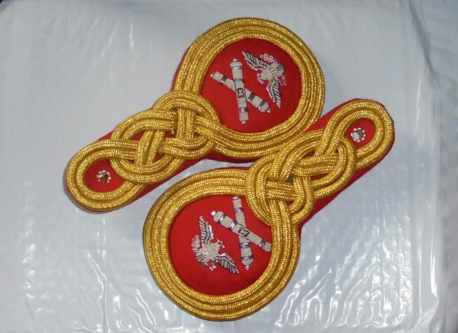 Civil War Artillery Officer General Eagle Uniform Army Battle Boards Knots USA X