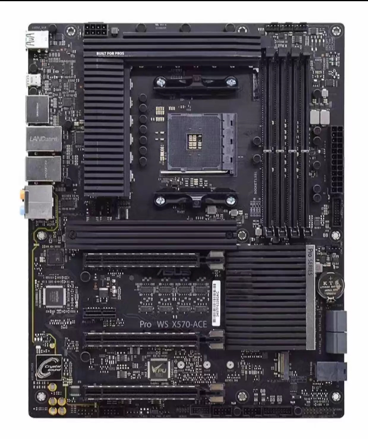 ASUS Pro WS X570-ACE AM4 Workstation support 5800x 3d CrossFireX n NVIDIA SLI