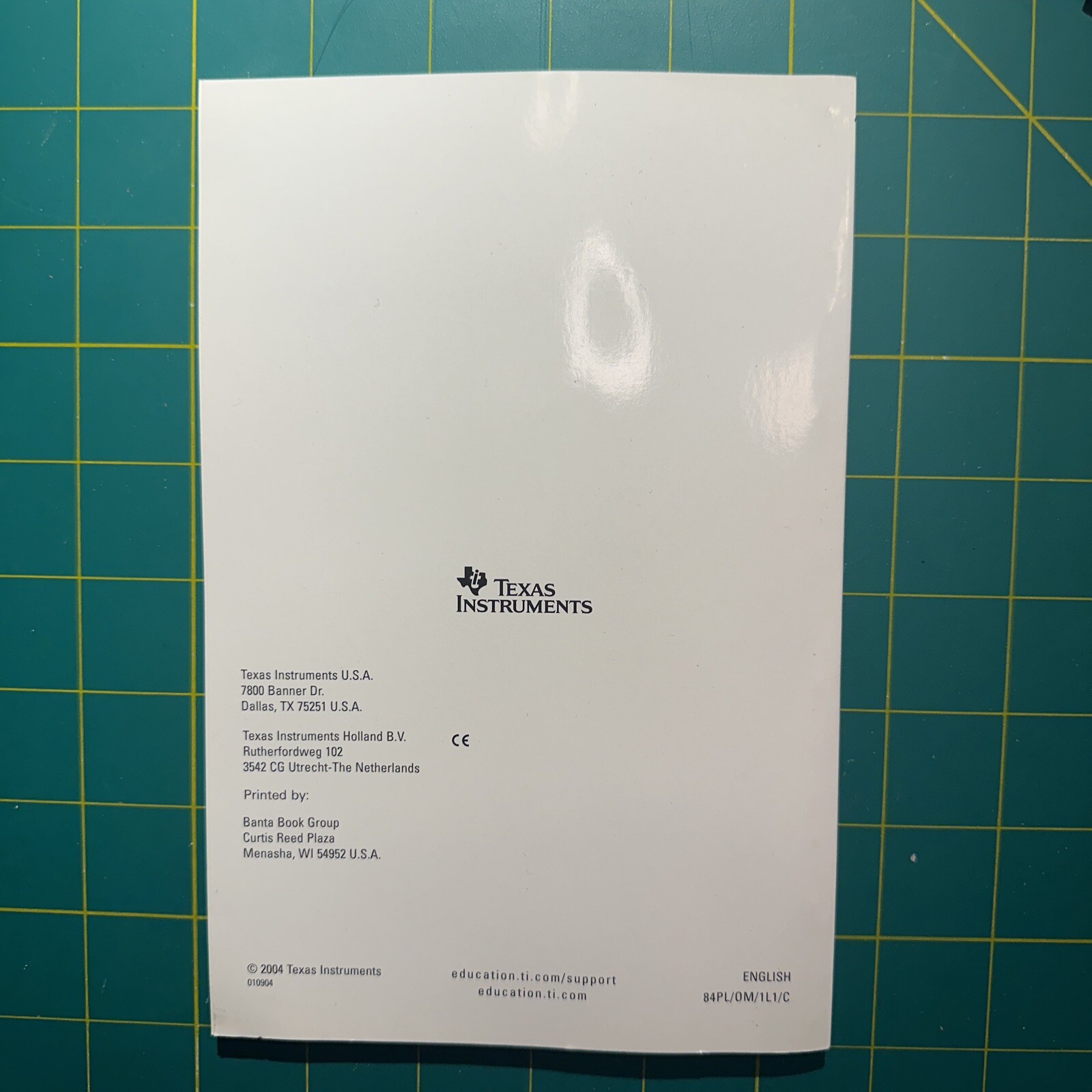Texas Instruments Ti-84 Plus & Silver Edition Manual
