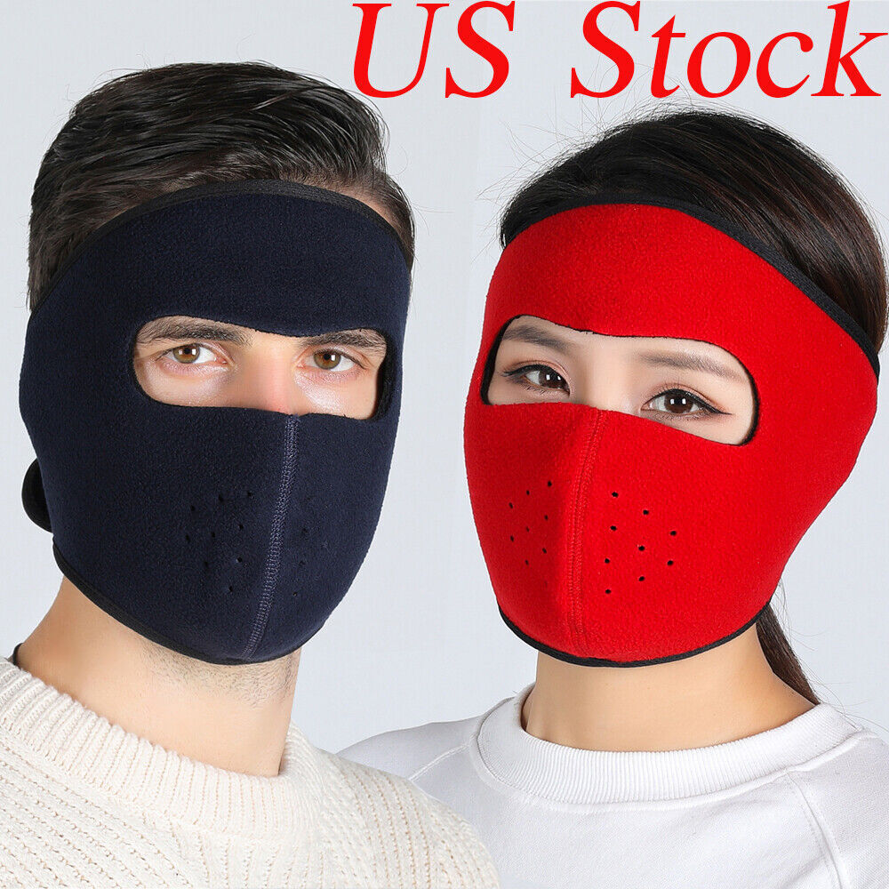 Winter Thermal Windproof Full Face Mask Warm Cycling Masks Face Cover Men Women