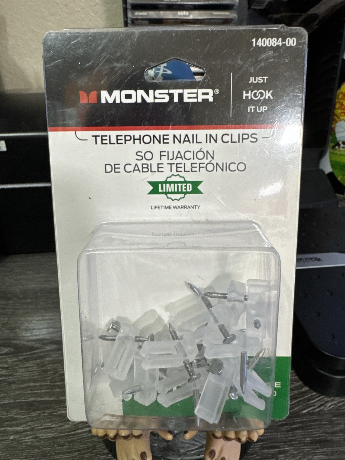 NOS! Monster Telephone Nail in Clips, 20 PCS #140084-00