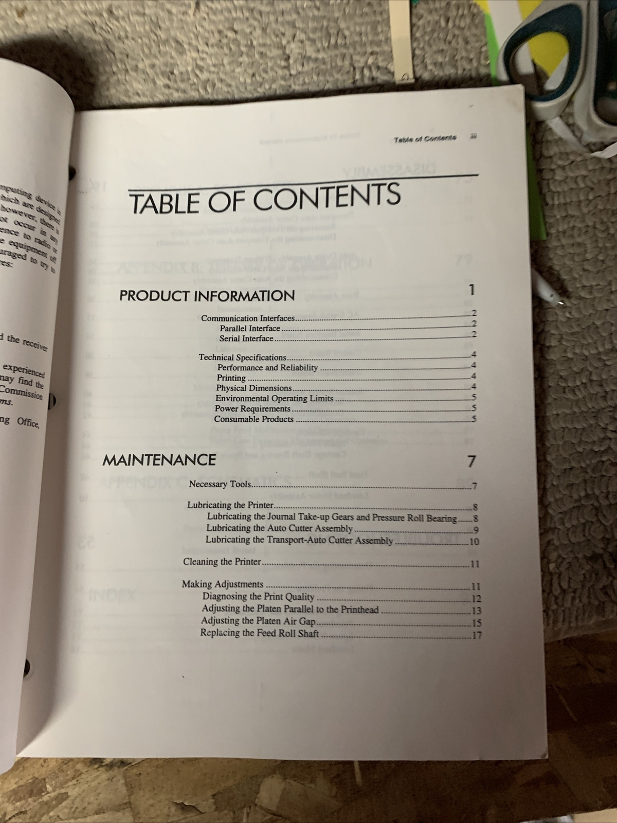 Smart Printer Pcos 70 Series original ARCADE video game manual