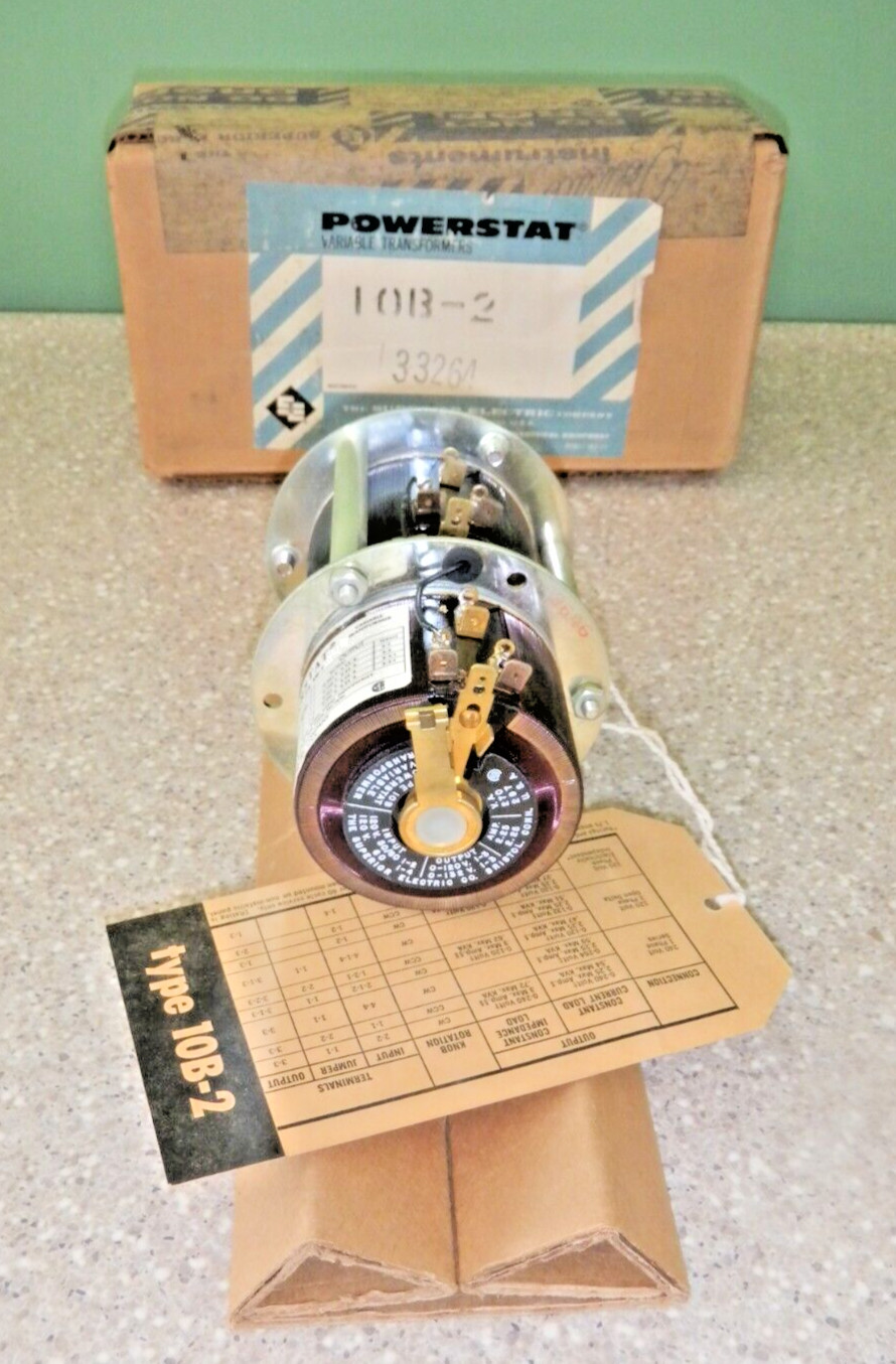 Superior Electric POWERSTAT 10B-2 Variable Transformer