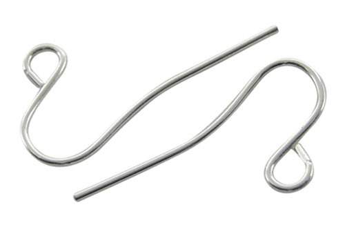 100 Silver Ear Wires French Hooks Earring Findings BULK Jewelry Making Supplies